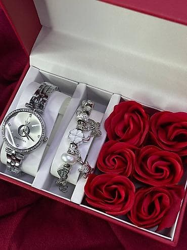 серебряные часы женские 925 пробы: Набор украшений, Новый — 3