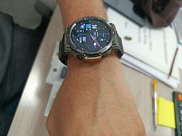 Акылдуу сааттар: Amazfit T‑Rex 2 — защищённые смарт‑часы для активного образа жизни — 1