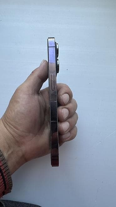 220 5 5: IPhone 14 Pro, Б/у, 128 ГБ, Deep Purple, 94 % — 1