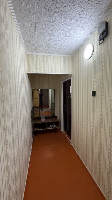 1 комнатная квартира бишкек снять долгосрочно: 1 комната, 33 м², 104 серия, 4 этаж, Косметический ремонт — 7