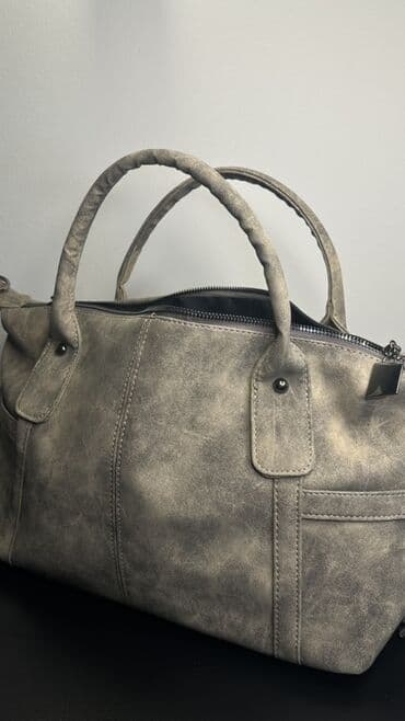 рюкзак фирменный: Дорожная сумка, Материал: Искусственная кожа, Унисекс, Новый — 1