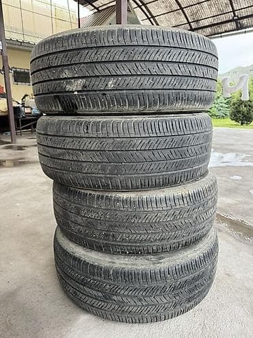 Шины 215 / 55 / R 17, Лето, Б/у, Комплект, Легковые, Корея, Kumho