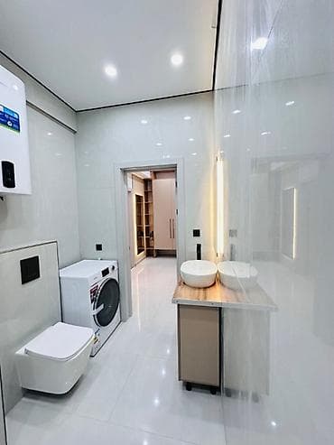 Батирлер: 2 бөлмө, 58 м², Асанбай мкр 8 кабат, Евро оңдоо — 10