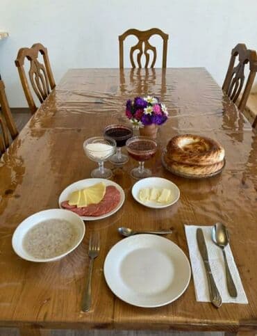 отдых кымыз: 130 кв. м, Эмереги менен — 7