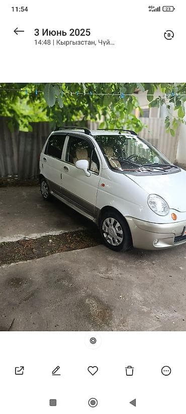 марат авто: Daewoo Matiz: 2003 г., 0.8 л, Автомат, Бензин, Хэтчбэк — 1