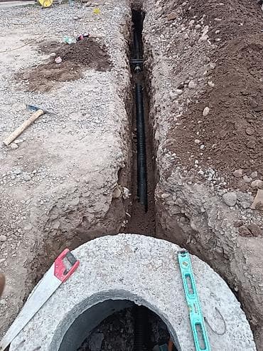 Сантехниктер: Земляные работы и наружные инженерные сети - Рытьё траншей и — 6