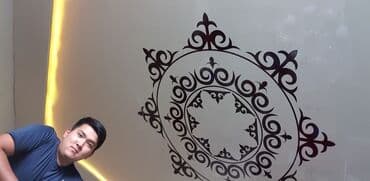 шпатель для натяжных потолков: Керме шыптар 3D потолоктор, Жылтырак, Жылтырабаган Демонтаждоо, Акысыз ченөө, Кепилдиги — 10