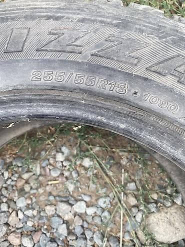 55: Пара зимних шин Bridgestone Blizzak - Размер: 255/55 R18 - Индекс — 2