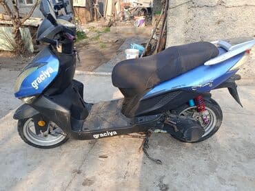 электро мотоцикл бу: Тип скутера 150 куб. см, Бензин, Б/у — 10