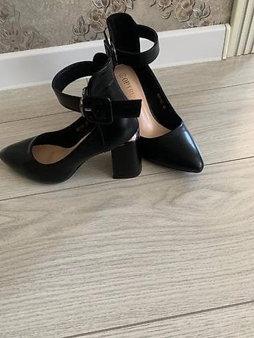 Ботинки и ботильоны: Женская обувь, 2 пары. 1) Ботильоны ROZA - Цвет: черный, лаковая кожа — 4