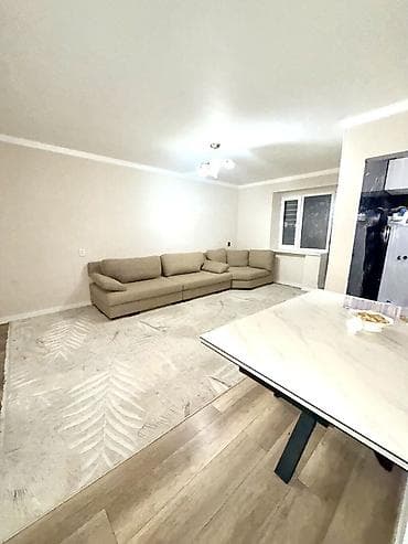 4: 2 комнаты, 47 м², Ошский рынок / базар 104 серия, 4 этаж, Евроремонт — 3