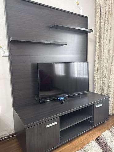 телеви: Тумба и подставка для телевизора, Б/у, Напольная, ЛДСП, Самовывоз — 1