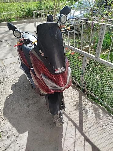 мини прес подборшик: Скутер 50–150 см³ (классический китайский вариаторный) с кастомным — 3