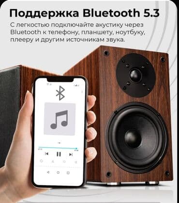 ноутбук из америки: Полочная колонка Music Public Kingdom BS100 Поддержка Bluetooth 5.3 — 3