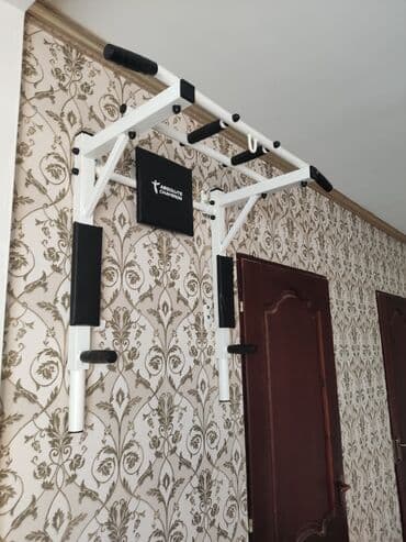 брусья и турник для дома: Турник, 3 в 1, Настенный, Новый, Платная доставка, Самовывоз — 2