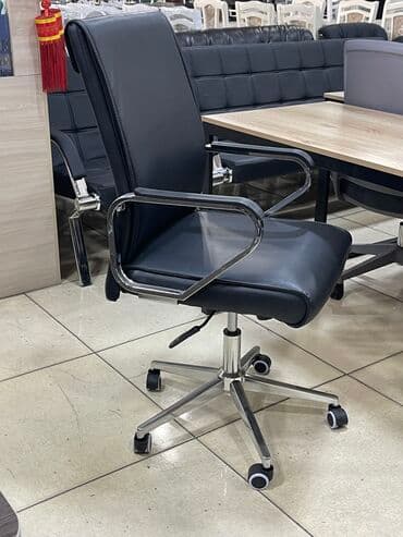 стул офисный цена бишкек: Офисное кресло PREMIUM Материал из качественного эко кожи — 1