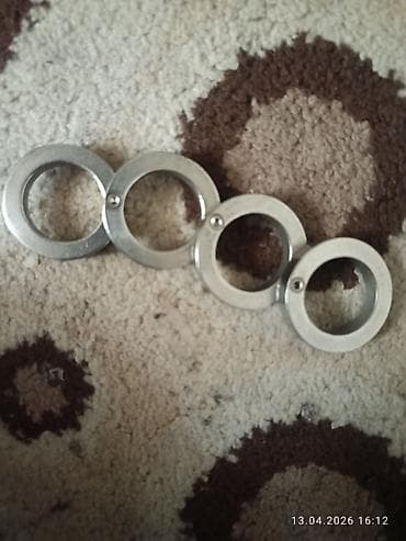 Металлические зажимные кольца с винтом (хомуты-стопоры на вал) -