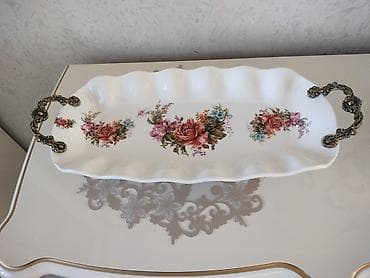 фарфоровые сервизы: Набор сервировочной посуды в классическом стиле. Состав: - 2 — 10