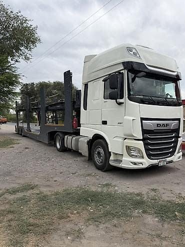 volvo fx480: Тягач, DAF, 2018 г., Сar carrier trailer — 2
