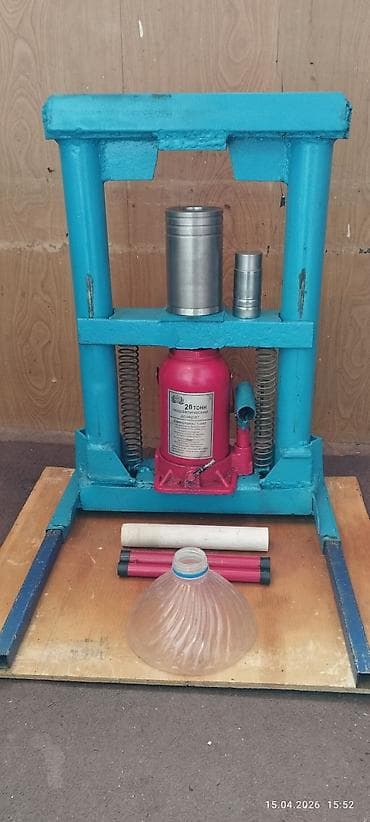 Личные вещи: Пресс станок для изготовления технопланктона 20 тонн с пресс — 1