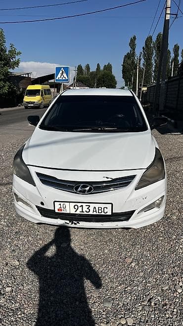 солорис: Hyundai Solaris: 2015 г., 1.6 л, Автомат, Газ, Седан — 1