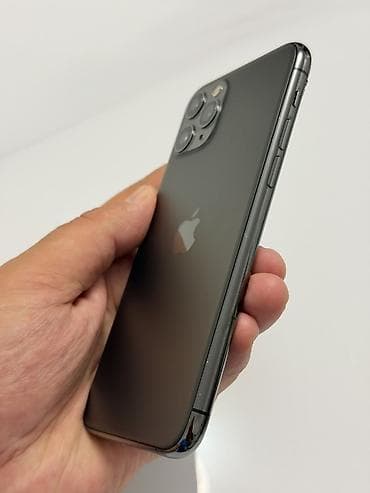 цена 11 айфона: IPhone 11 Pro, Б/у, 256 ГБ, Space Gray, Защитное стекло, Чехол, 100 % — 3
