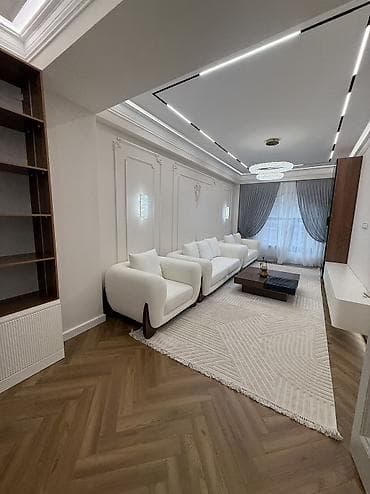 ничего: 3 комнаты, 116 м², Асанбай мкр Элитка, 14 этаж — 3