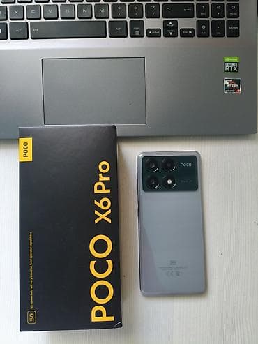 13 pro apple: Poco X6 Pro, цвет - Серый — 1