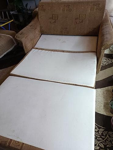 мягкие раскладные диваны: Прямой диван, Б/у — 2