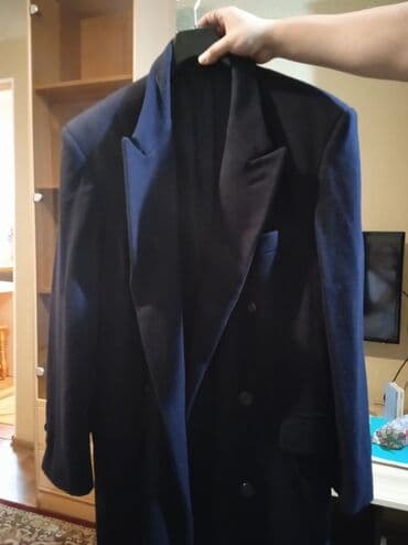 Прокат одежды: Продаю пальто муж.б/у Производство Италия. Размер 56. Драп. Цвет — 1