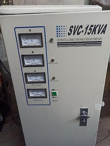 Стабилизатор напряжения, Трехфазные, SVC — 3