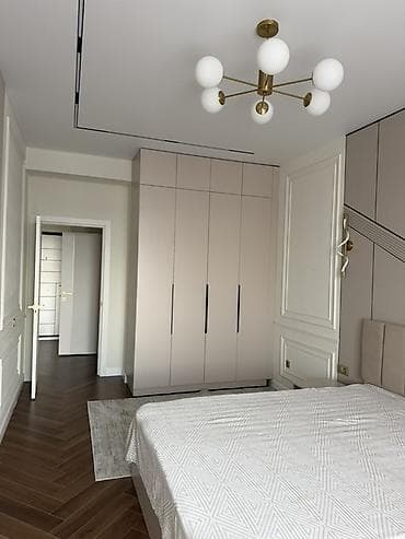 Батирлер: 2 бөлмө, Менчик ээси, Чогуу жашоосу жок, Толугу менен эмереги бар — 4