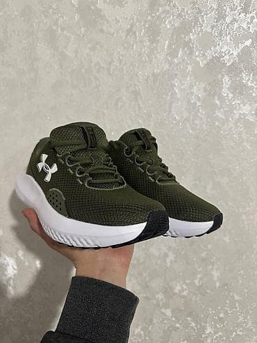 Туфли: Мужские кроссовки, 41, Under Armour, Новый, цвет - Зеленый, Самовывоз — 1