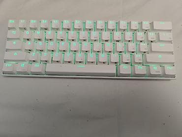 bluetooth speaker: Клавиатура, Механическая, Bluetooth, Проводное подключение, Размер: 60% — 4