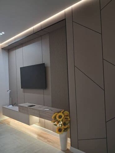 суточный квартиры в бишкеке: 1 комната, Душевая кабина, Постельное белье, Кондиционер — 14