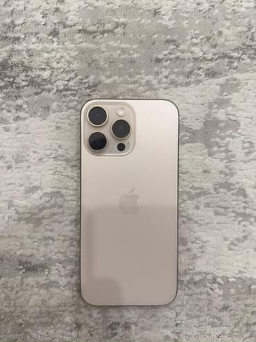 IPhone 16 Pro Max, Б/у, 256 ГБ, Desert Titanium, 86 % at lalafo.kg IPhone 16 Pro Max, Б/у, 256 ГБ, Desert Titanium, 86 %