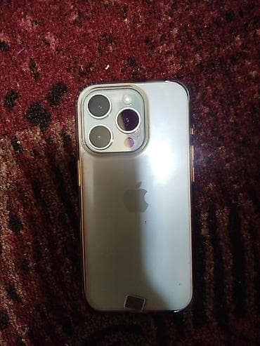 срочно продаю ноутбук бишкек: IPhone 15 Pro, Б/у, 256 ГБ, Белый, Зарядное устройство, Защитное стекло, 85 % — 2