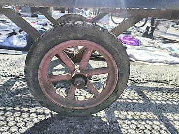 нержовейка: Садово-строительная тачка и тележка, Стальная, Четырехколесная — 2