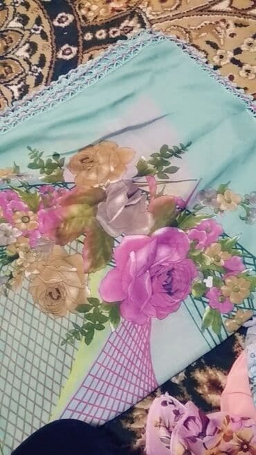 Баш кийимдер: Платки шарфики по хорошей цене можно отдельно есть абсолютно новые не — 5