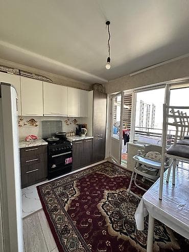 молодежный: 1 комната, 46 м², Ала-Арча ТРЦ 5 этаж, Евроремонт — 6