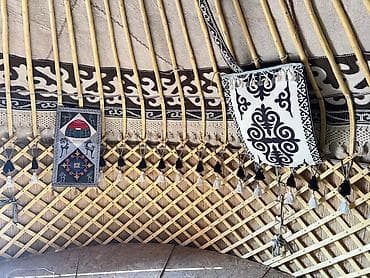 тима: Продажа юрты, Каркас Деревянный, 65 баш, Диаметр: 6 метров — 9