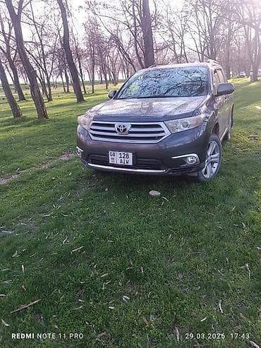 что за машина: Toyota Highlander: 2012 г., 3.5 л, Типтроник, Бензин, Кроссовер — 1