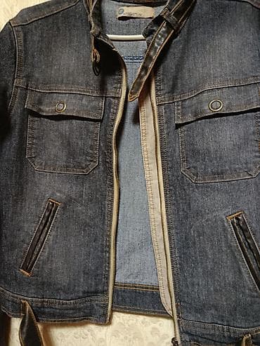 джинс костюм: Джинсовый комплект CREATURE: куртка + брюки - Материал: плотный деним — 9