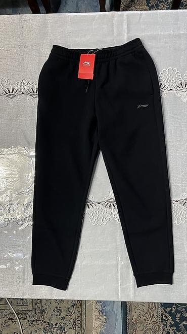 Новые штаны от бренда Li-Ning Абсолютно новые Размер XL 180/84 at lalafo.kg Новые штаны от бренда Li-Ning Абсолютно новые Размер XL 180/84
