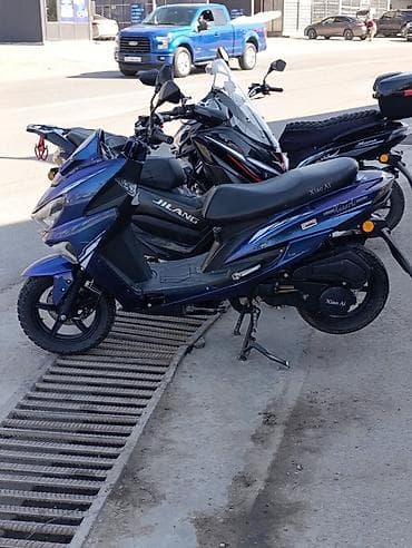 Мототехника: Депозит 6000с в день 600с Залог паспорт обязательно Скутер Jilang Xiao — 3