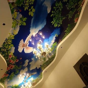 натяжные потолки город ош: Натяжной потолок Матовое Гарантия — 9