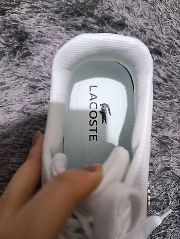 кроссовки лакоста: Кроссовки, 38, Lacoste, Новый, цвет - Белый, Самовывоз, Платная доставка — 3