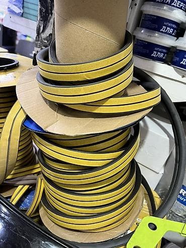 Монтаждык көбүктөр: Самоклеящаяся уплотнительная лента (на катушке) - Материал — 1