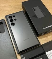 Samsung Galaxy S24 Ultra, Б/у, 256 ГБ, цвет - Черный, 2 SIM, eSIM