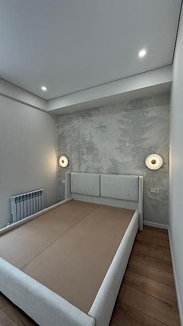 комнаты в тамчы: 2 комнаты, 55 м², Асанбай мкр Элитка, 10 этаж, Дизайнерский ремонт — 4